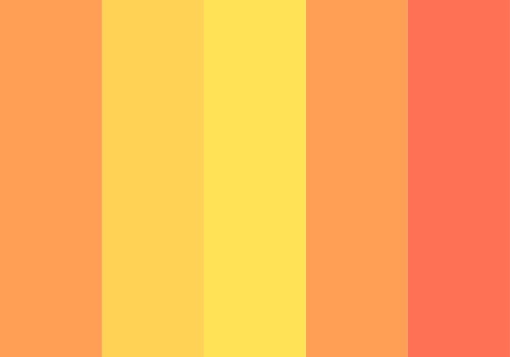 Color Palette Inspiration: Sunset Serenade color palette