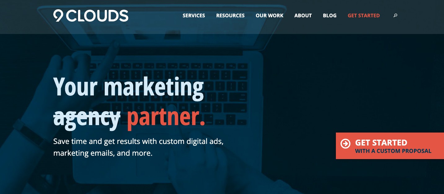 9Clouds is a HubSpot partner agency focused on helping clients get results.