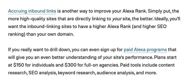 seo step-by-step tutorial: backlink example