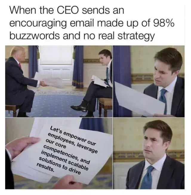 Buzzwords meme