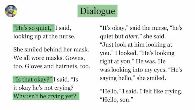 dialogue example